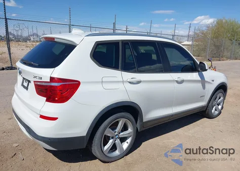 2017 BMW X3 Sdrive28I из США, поврежденный, VIN 5UXWZ7C37H0X42033